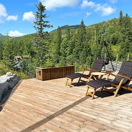 Tatil Evi Cozy On With Jacuzzi Close To Cross-country Trails And Hiking Trails Lifjell